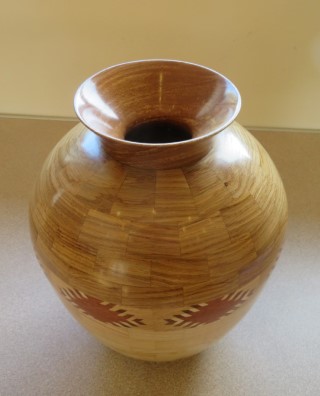 Top view of Chris's vase